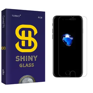 Atouchbo Shiny Glass Screen Protector For Apple 7 پلاس و 8 پلاس