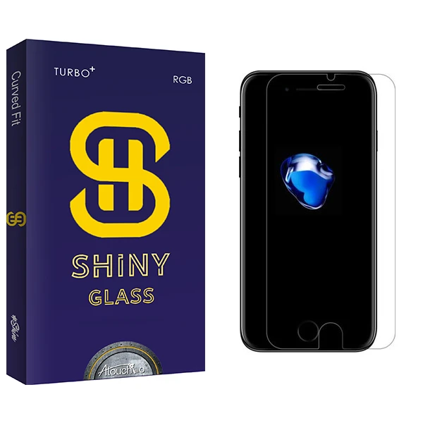محافظ صفحه نمایش آتوچبو مدل Shiny Glass مناسب برای گوشی موبایل اپل iPhone 7 /8 Plus