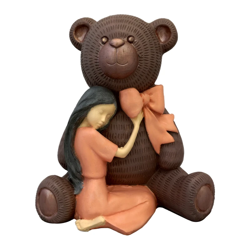 مجسمه مدل خرس و دختر کد 312 Bear Girl