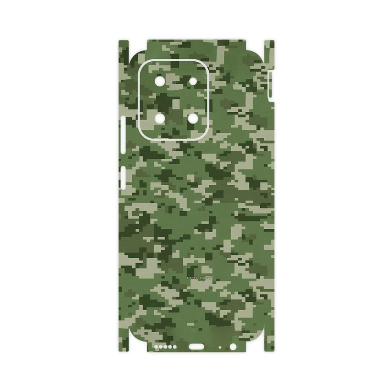 برچسب پوششی ماهوت مدل Army_Green_Pixel-FullSkin مناسب برای گوشی موبایل شیائومی Poco C85
