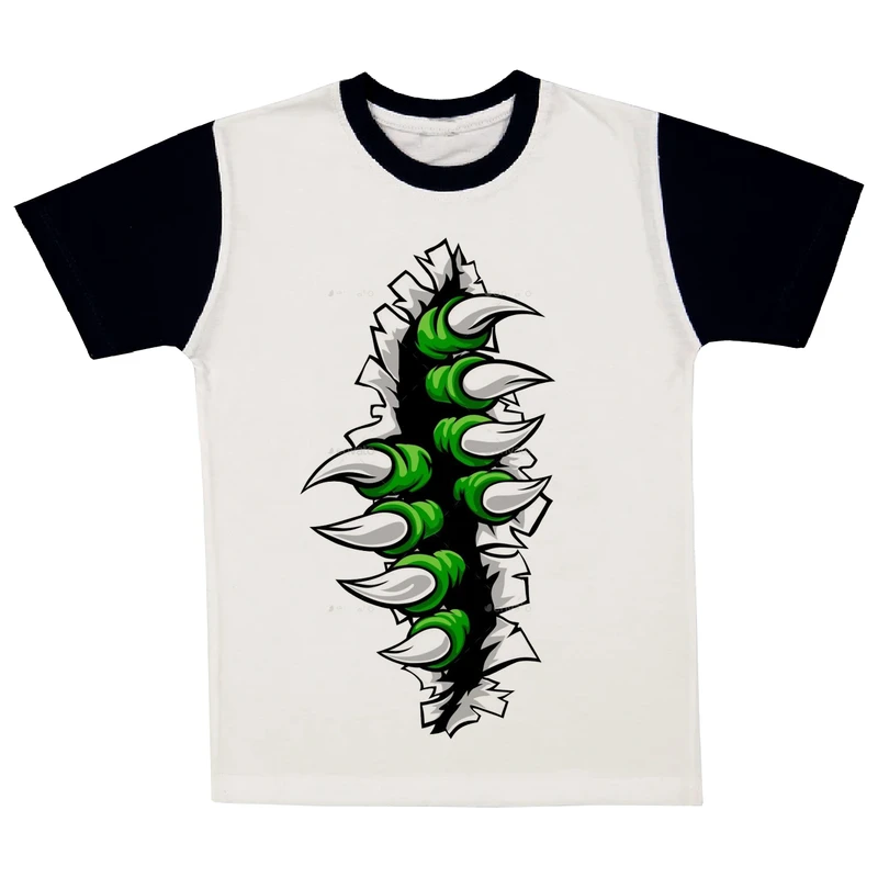 تی شرت آستین کوتاه پسرانه مدل چنگ کد A244