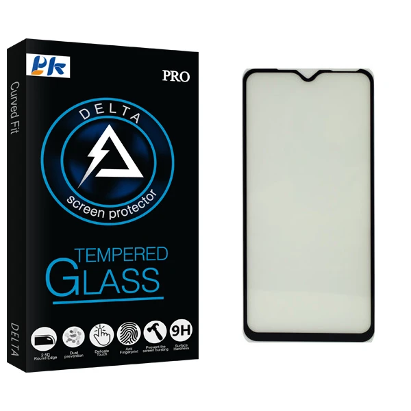 محافظ صفحه نمایش پی کی مدل Delta Glass مناسب برای گوشی موبایل سامسونگ Galaxy A10