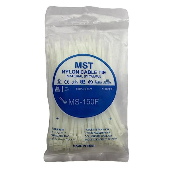 بست کمربندی ام اس تی مدل MS-150 بسته 100 عددی
