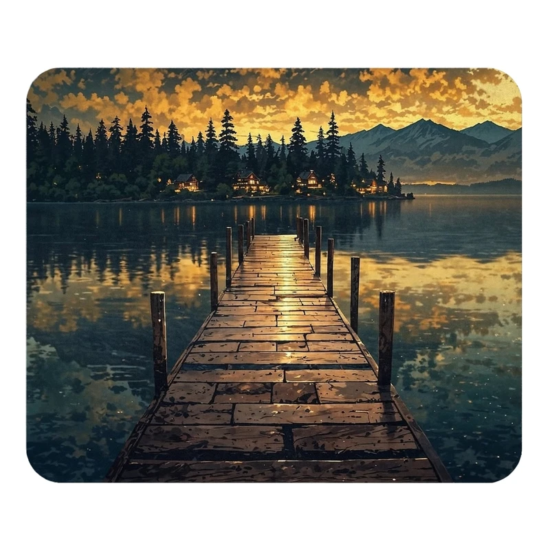 ماوس پد مدل طبیعت و دریا سایز 19x24 سانتی متر