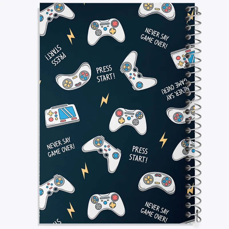 دفتر نت موسیقی 50 برگ خندالو مدل گیمر کد N531