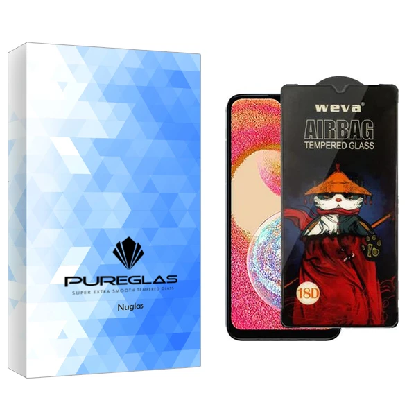 محافظ صفحه نمایش پیور گلس مدل NuGlas Airbag مناسب برای گوشی موبایل سامسونگ Galaxy A04e