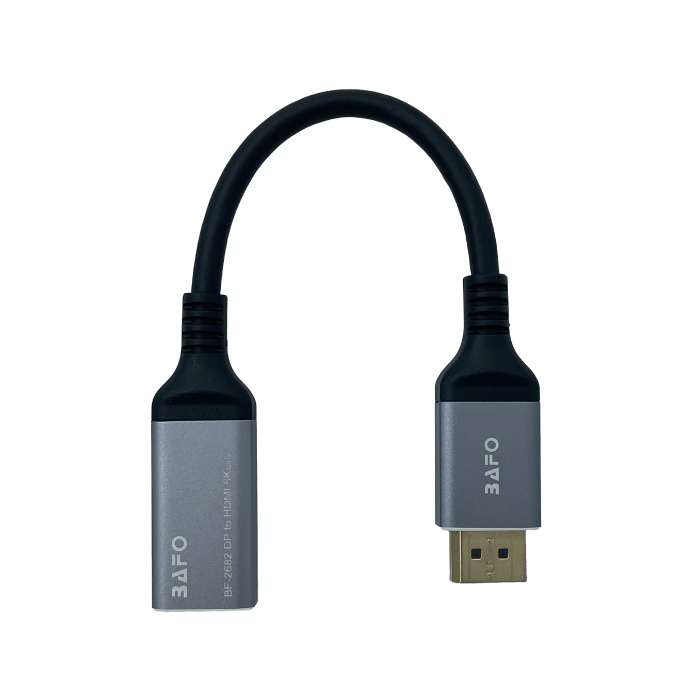 مبدل DISPLAYPORT به HDMI بافو مدل 8K مدل BF-2682 مبدل DISPLAYPORT به HDMI بافو مدل 8K مدل BF-2682