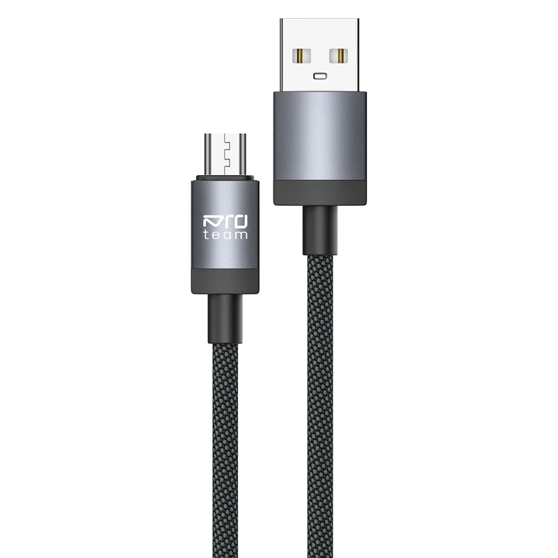 کابل تبدیل USB به microUSB پروتیم مدل PRO-100 طول 1 متر