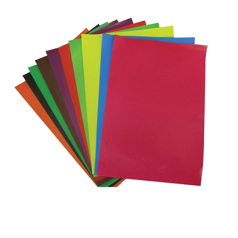 کاغذ رنگی A4 مدل k_10 بسته 10 عددی