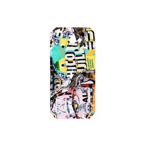 MAHOOT Collage of Teared Paper Cover Sticker for CAT S50