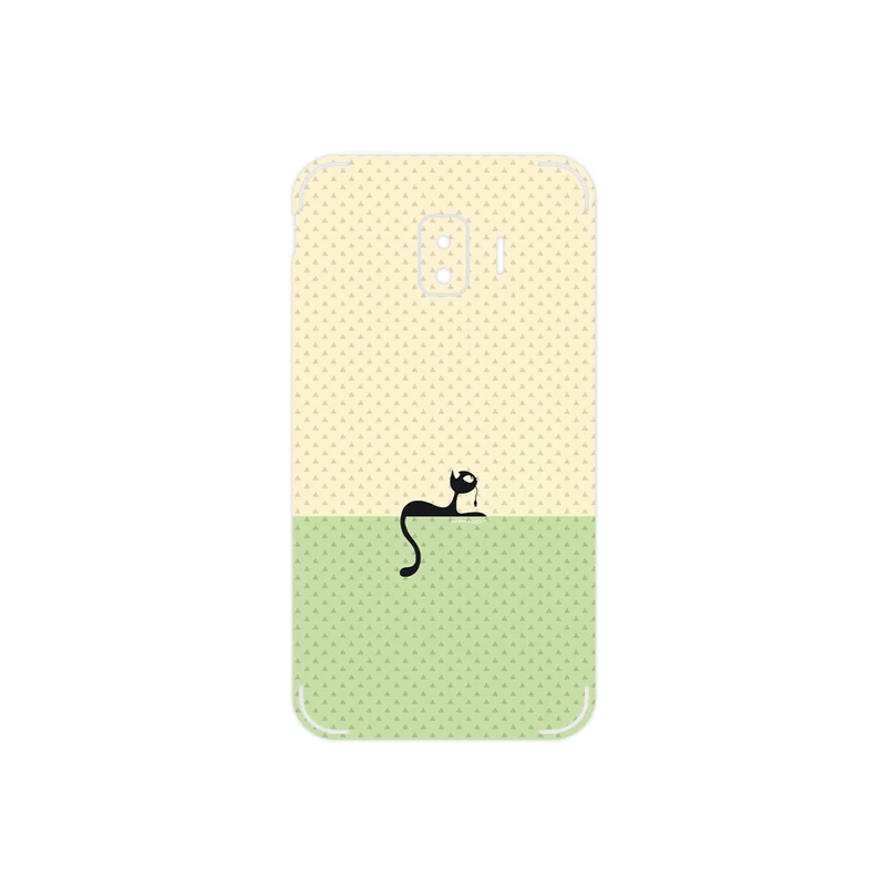 برچسب پوششی ماهوت مدل Minimal Internet Cat Icon مناسب برای گوشی موبایل سامسونگ Galaxy J2 Core