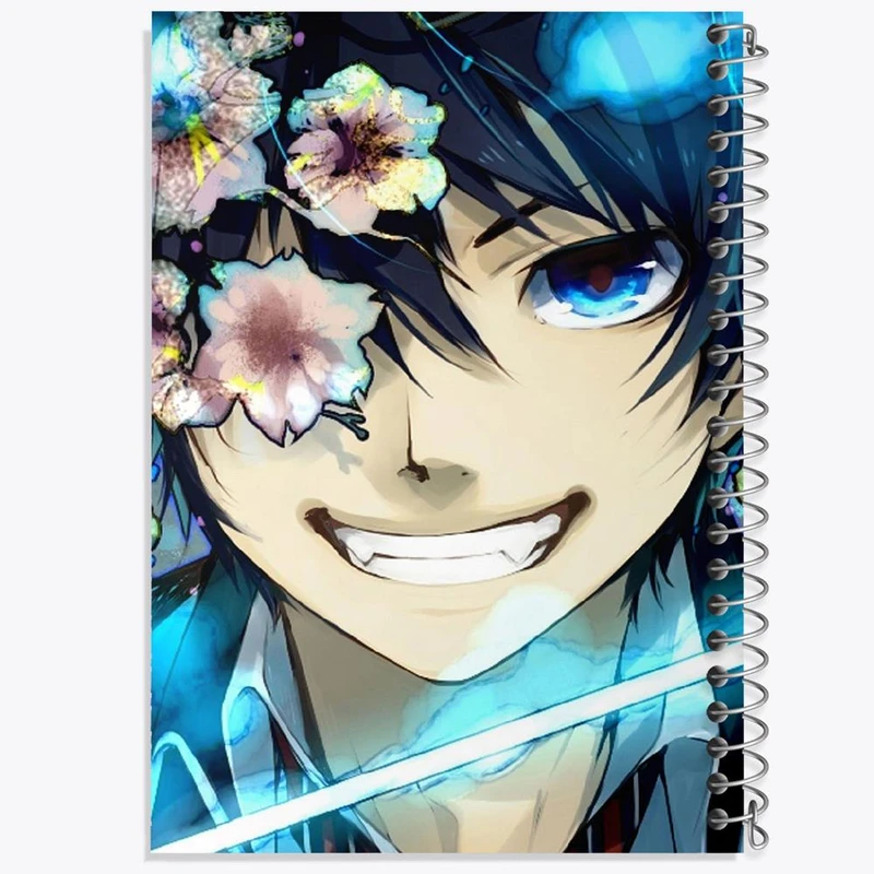 دفتر نقاشی 50 برگ خندالو مدل رین انیمه جنگیر آبی کد 16353