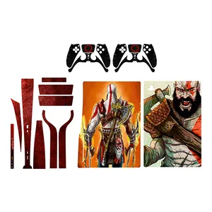 برچسب کنسول بازی  پلی استیشن 5 توییجین وموییجین مدل God of war 17