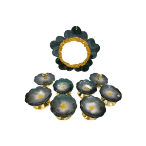 مجموعه ظروف هفت سین 9 پارچه کد N120