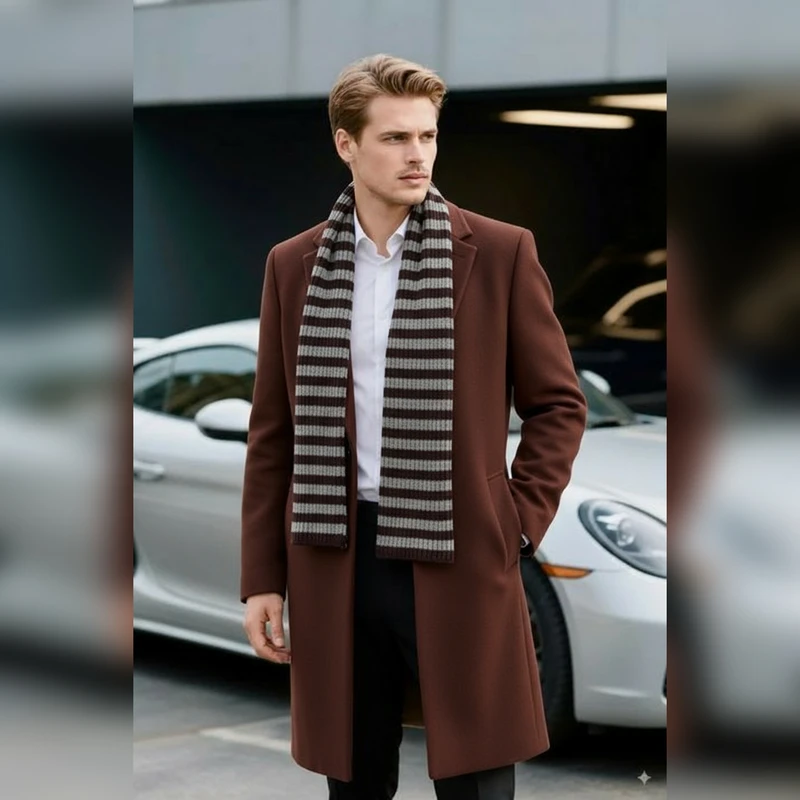 عکس شماره 8 : شال گردن مردانه مدل اکریلیک kot 368