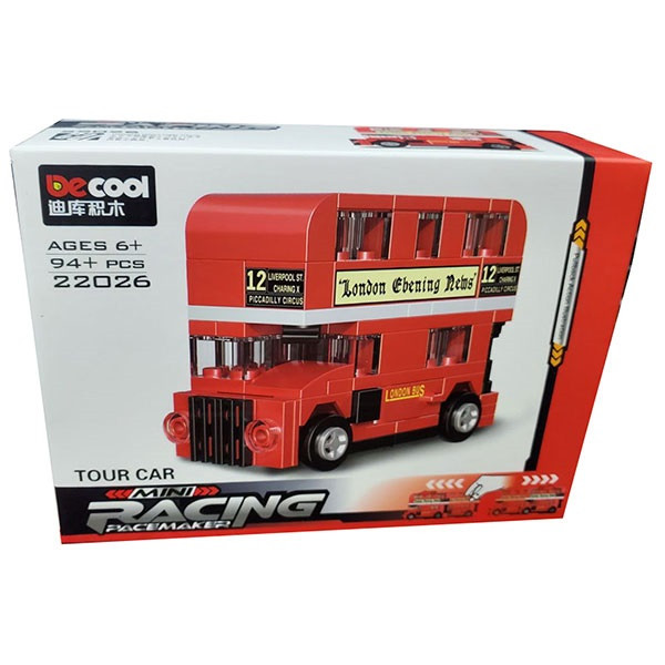 ساختنی دکول مدل Racing Car کد 22026