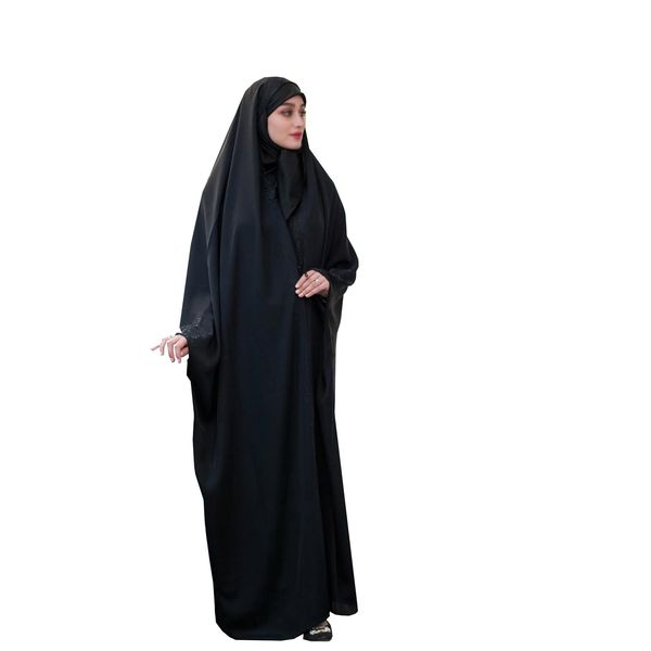 چادر دانشجویی مدل کن کن ندا ابریشم نگین روی آستین