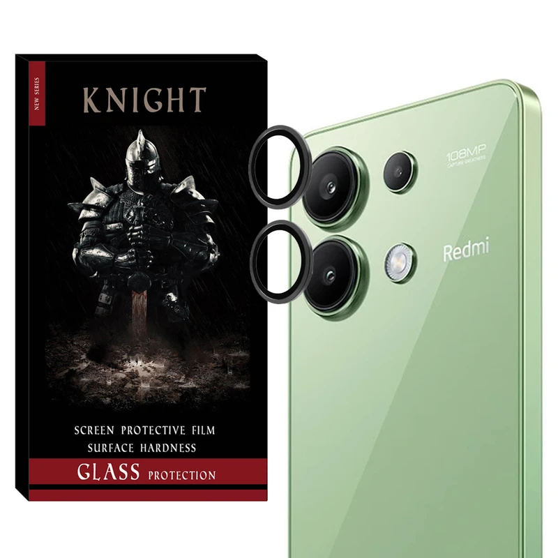 محافظ لنز دوربین نایت مدل Ring-Metal-KT مناسب برای گوشی موبایل شیائومی Redmi Note 13 4g