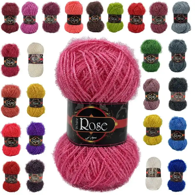 کاموا رز مدل سوزنی و لمه دار کد 100