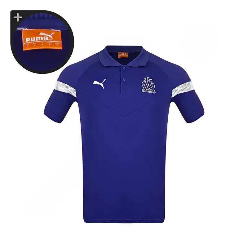 ست پولوشرت و شلوار ورزشی مردانه مدل فوتبال هتلی المپیک مارسی NK-8112