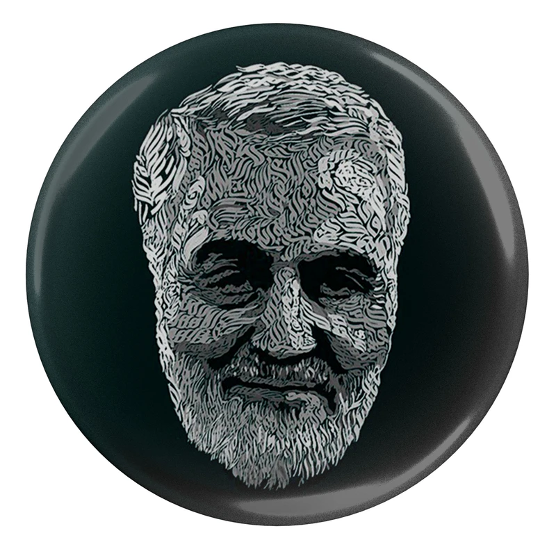 مگنت مدل S12635 طرح سردار شهید حاج قاسم سلیمانی