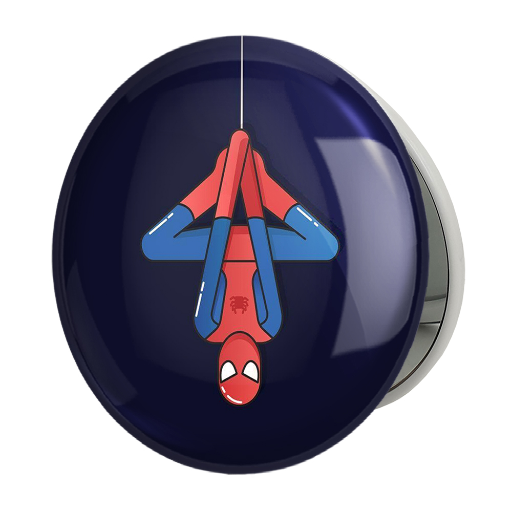 آینه جیبی خندالو طرح مرد عنکبوتی Spider Man مدل تاشو کد 13173 
