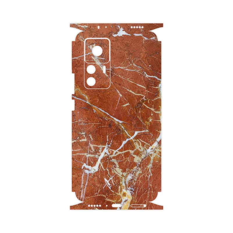 برچسب پوششی ماهوت مدل Red Marble-FullSkin مناسب برای گوشی موبایل شیائومی 12T Pro