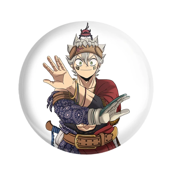 مگنت خندالو طرح آستا انیمه بلک کلاور Black Clover کد 10254