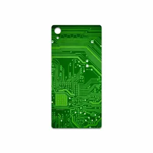 MAHOOT Green Printed Circuit Board Cover Sticker for Sony Xperia Z2