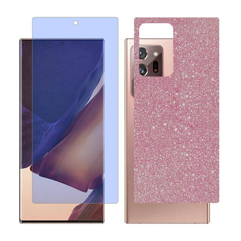 محافظ صفحه نمایش مات آنتی بلو گلس مدل Together مناسب برای گوشی موبایل سامسونگ Galaxy Note20 Ultra 5G به همراه برچسب پوششی