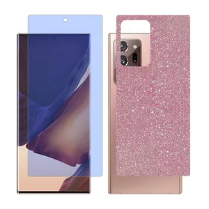 Glass together model blue cut screen protector suitable for Samsung Galaxy Note20 Ultra 5G mobile phone with back cover sticker