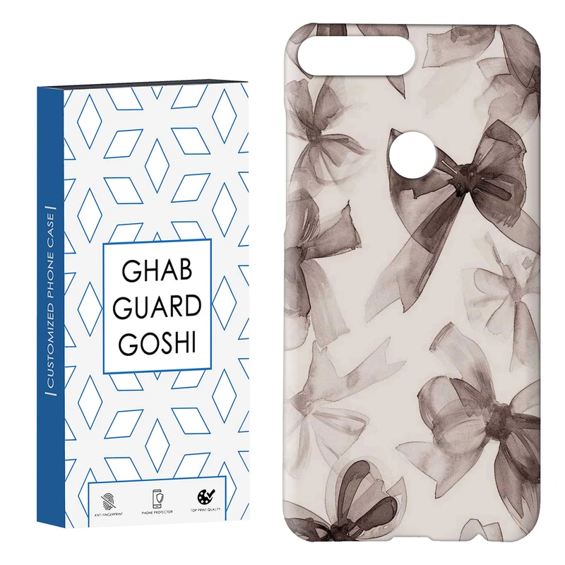 کاور قاب گارد گوشی طرح پاپیون کد Dimo-807 مناسب برای گوشی موبایل هوآوی Y7 2018 / Y7 Prime 2018 / 7C 