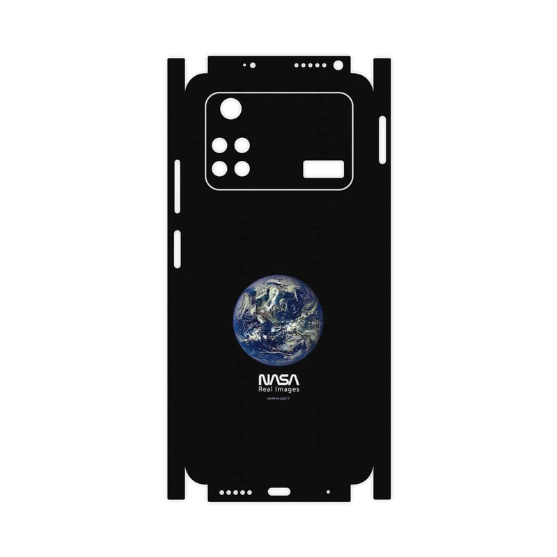 برچسب پوششی ماهوت مدل NASA Home Earth-FullSkin مناسب برای گوشی موبایل شیائومی Poco M4 Pro 4G
