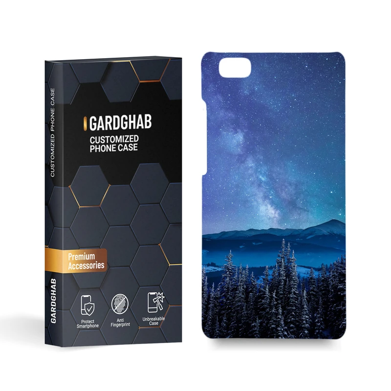 کاور گارد قاب مدل ساده مناسب برای گوشی موبایل هوآوی p8 lite 2015