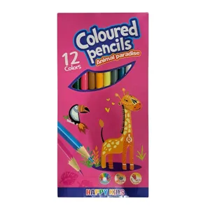 مداد رنگی 12 رنگ مدل حیوانات کد ۱۰۰۹