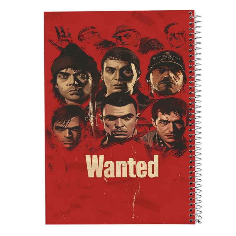 دفتر لیست خرید 50 برگ مدوپد مدل رد دد red dead کد DF13507