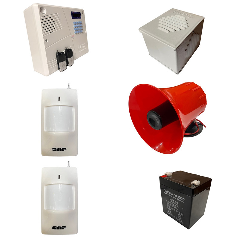 سیستم امنیتی دزدگیر بیسیم سایلکس مدل SG8-S سیستم امنیتی دزدگیر بیسیم سایلکس مدل SG8-S