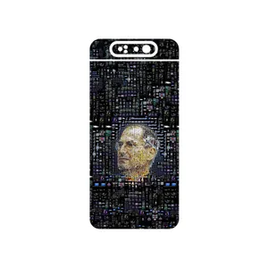 MAHOOT Collage of Steve Jobs 2 Cover Sticker for Samsung Galaxy A80