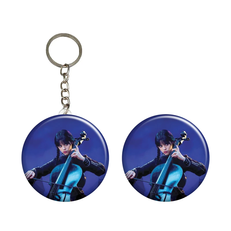 پیکسل ابیگل طرح سریال ونزدی جنا اورتگا کد 040 به همراه جاکلیدی