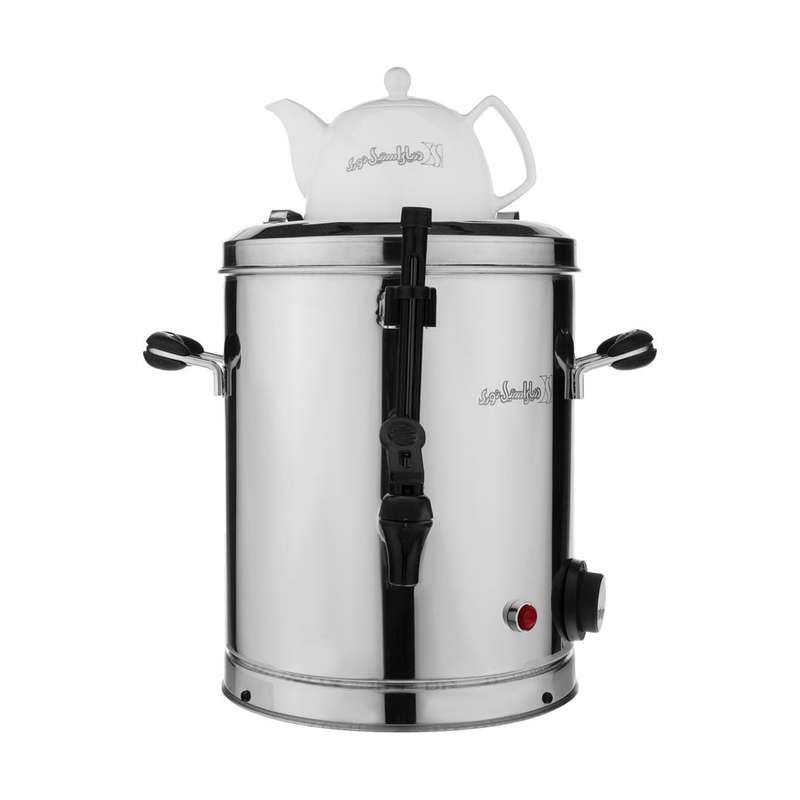 سماور برقی دنیای استیل نوری مدل ba15 گنجایش 11 لیتر