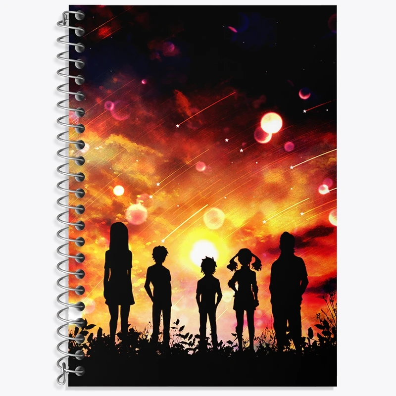 دفتر لغت 50 برگ خندالو طرح انیمه آنوهانا کد 31965