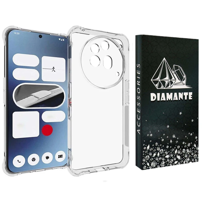  کاور دیامانته مدل Neutral bk مناسب برای گوشی موبایل nothingh Phone A3 Pro