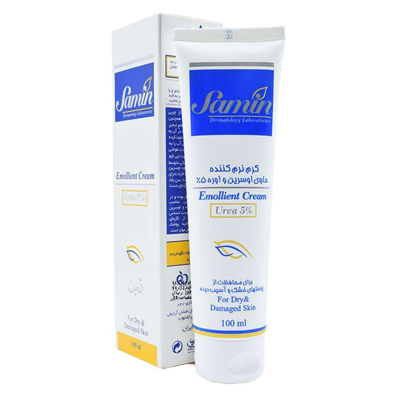 کرم نرم‌کننده ثمین مدل اوسرین و اوره حجم 100 میلی‌لیتر