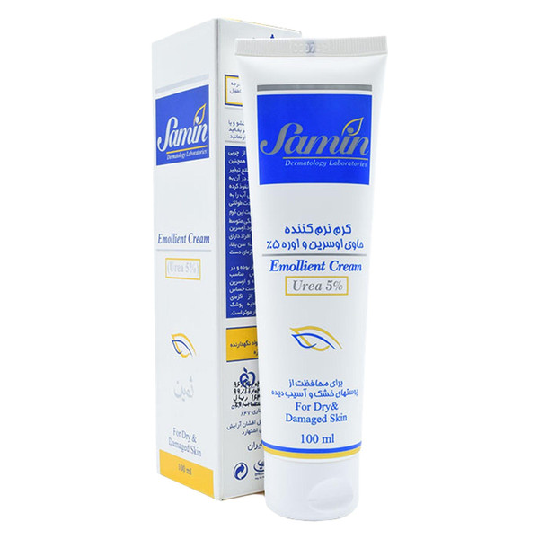 کرم نرمکننده ثمین مدل اوسرین و اوره حجم 100 میلیلیتر