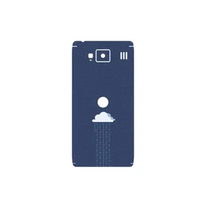 MAHOOT Minimal Data Cloud Cover Sticker for Motorola Droid Razr HD