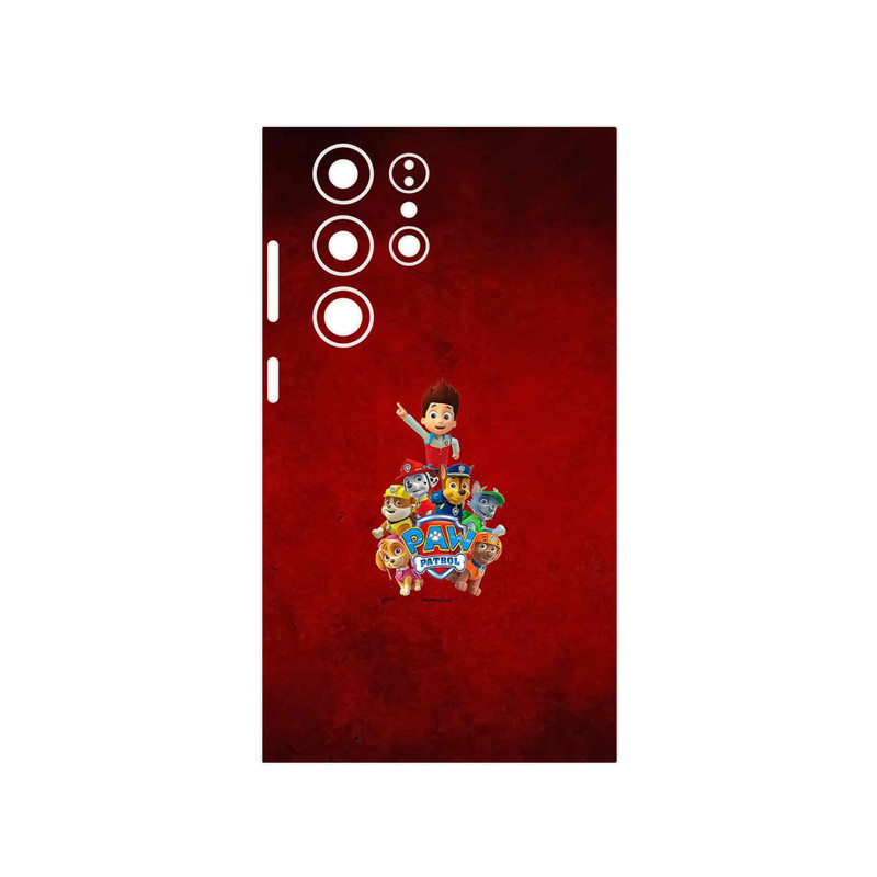 برچسب پوششی ماهوت مدل Paw Patrol مناسب برای گوشی موبایل سامسونگ Galaxy S23 Ultra