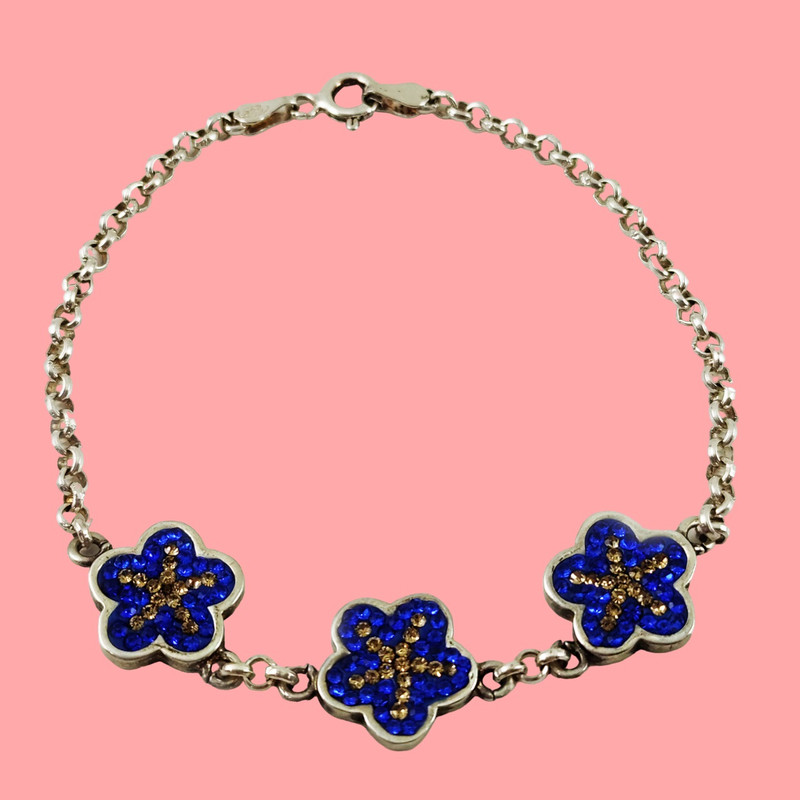 دستبند نقره زنانه کد NG2496 دستبند نقره زنانه کد NG2496