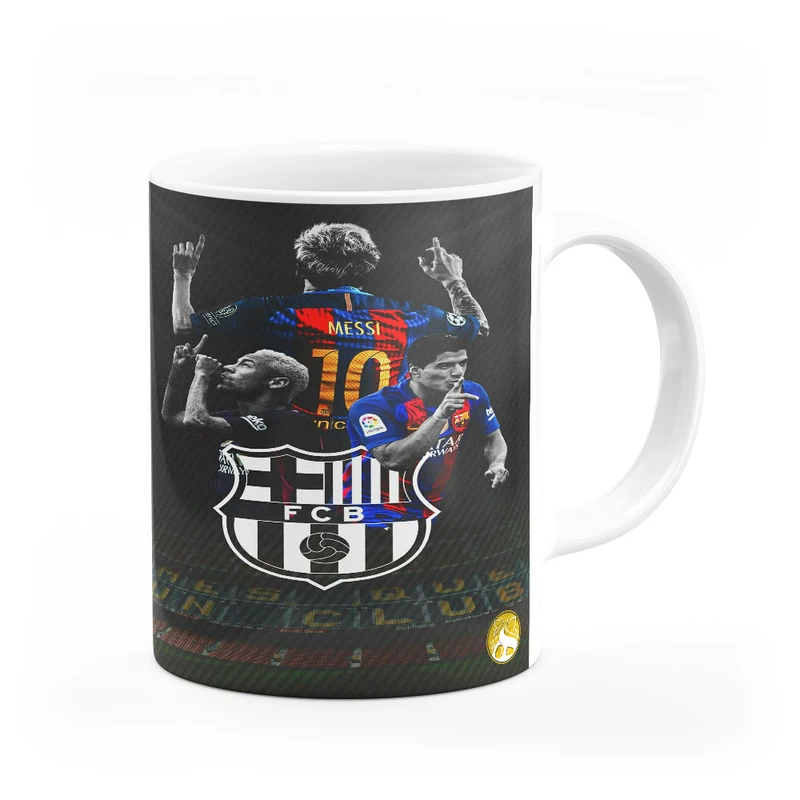 ماگ هومرو طرح تیم باشگاه فوتبال بارسلونا مدل MG4691