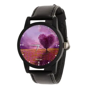ساعت مچی عقربه ای ناکسیگو مدل قلب کد LF12350
