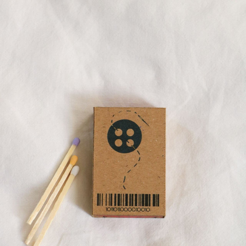 کبریت مدل B612 طرح کورالاین کد B612 - 105